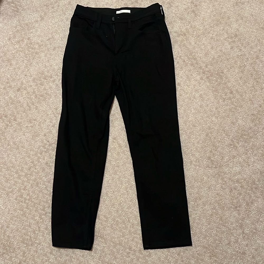 Oak and Fort  straight black jeans women size M